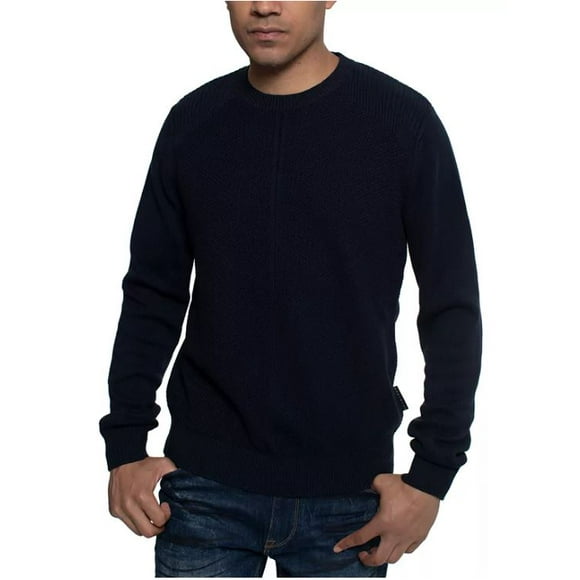 Sean John Mens Jacquard Stripe Sweater Polo Sean John Men's Jacquard Stripe Sweater Polo SS173118 SJ CREAM 